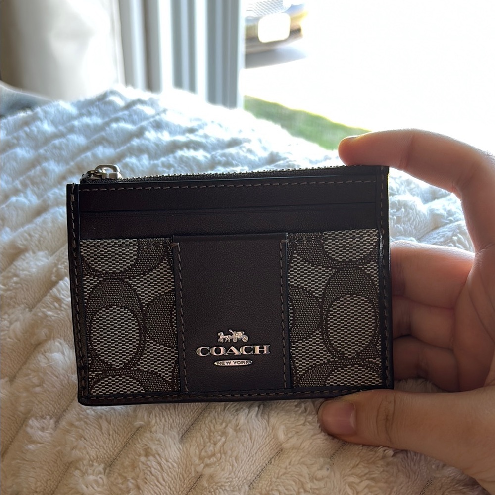 Coach Black Card Holder